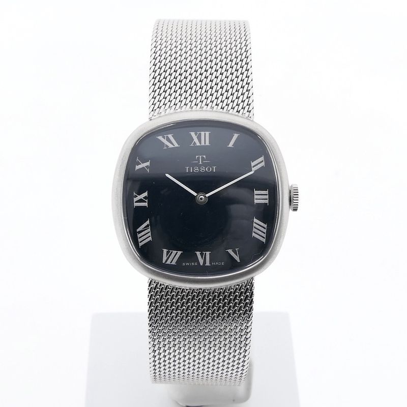 Image 1 of Tissot Vintage; 14k white gold watch