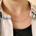 Image 6 of Gold gourmet link chain; 45.5 cm