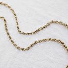 Image 2 of Gold twisted necklace | 53 cm