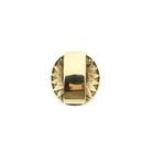 Afbeelding 3 van Vintage gouden schuifhanger met organisch patroon