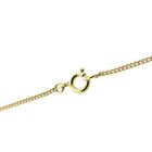 Image 3 of Gold gourmet link necklace | 41 cm