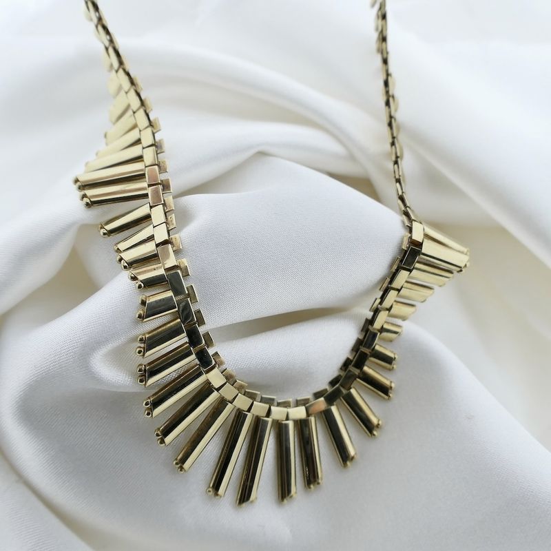 Image 2 of Gold Cleopatra necklace | 47 cm