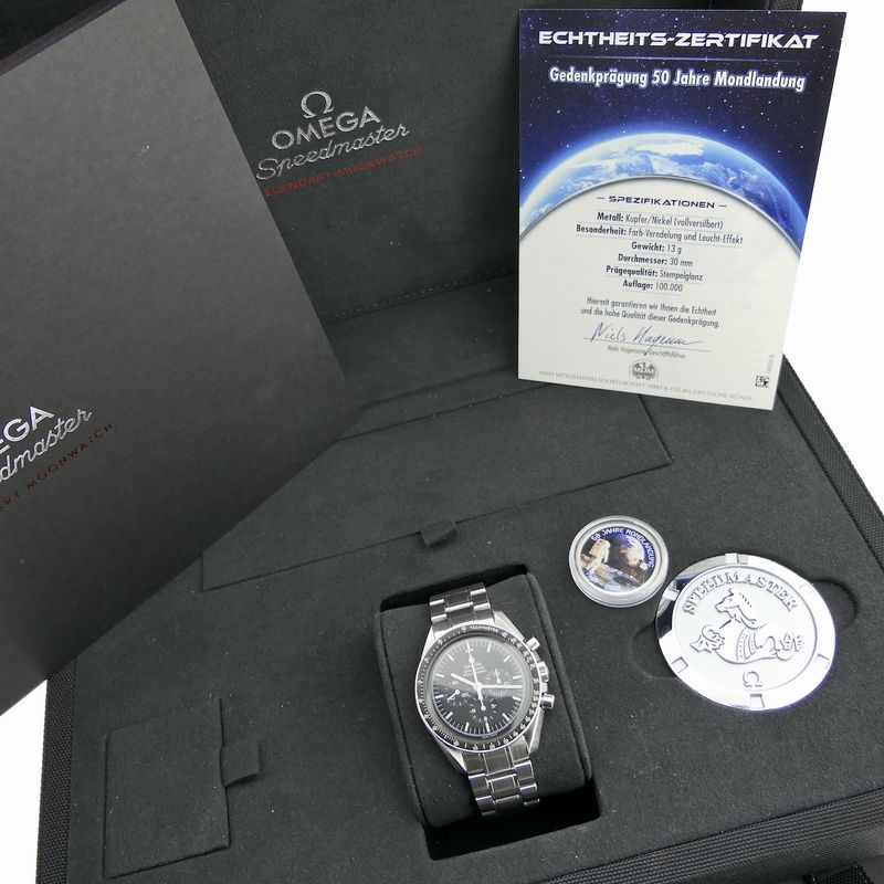 Image 15 of Omega Speedmaster Professional Moonwatch; Chronograph men's watch