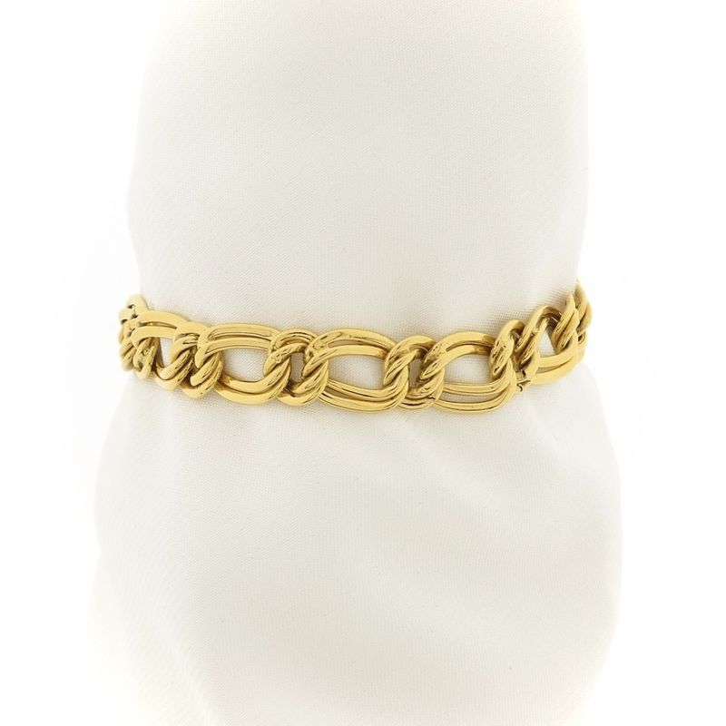 Image 1 of Gold Prince of Wales bracelet