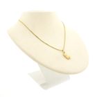 Image 6 of Gold pendant of a football boot with a ball