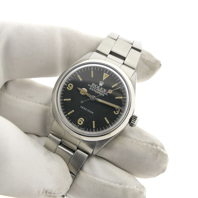 Image 9 of Rolex Airking/Explorer 5500; Automatic vintage watch from 1972 (with aftermarket modifications)