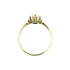 Image 4 of Gold solitaire ring with zirconia