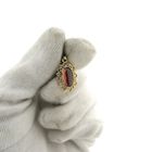 Image 8 of Vintage gold pendant with garnet