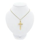 Image 3 of 18-karat gold pendant of a cross with corpus | INRI