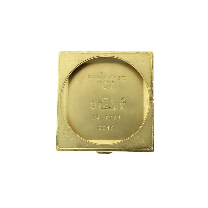 Image 9 of Patek Philippe Gondolo; 18k gold men's watch with papers from 1966