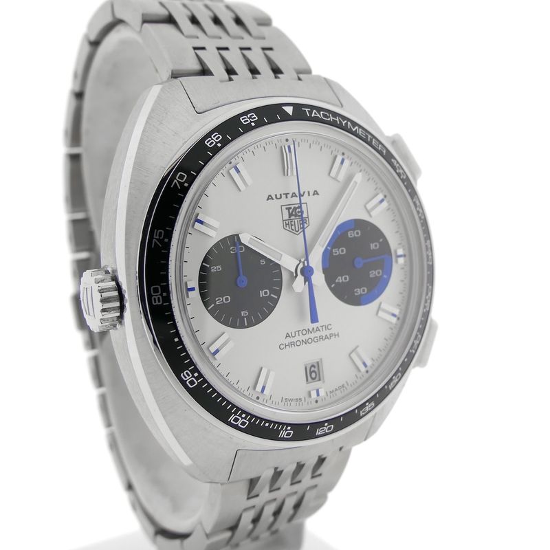 Image 3 of TAG Heuer Autavia CY2110 'Siffert' Re-Edition; Chronograph men's watch