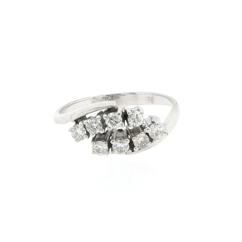 Image 6 of White gold ring with diamond | 0.40 ct.