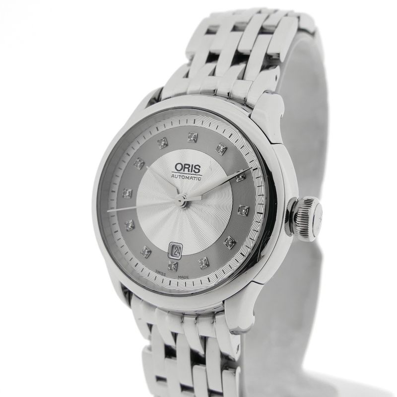 Image 2 of Oris Artelier Date 'Diamonds'; Automatic women's watch
