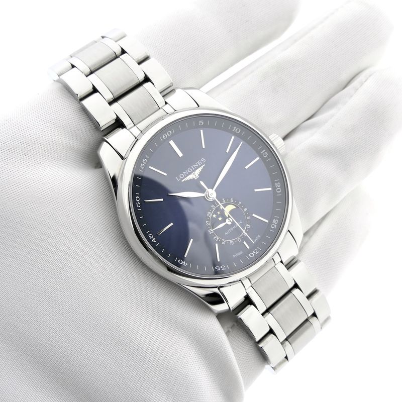 Image 7 of Longines Master Collection 'Moonphase' L29094926; Automatic men's watch