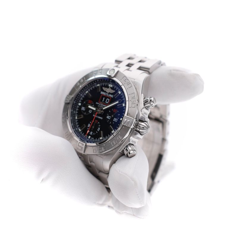 Image 12 of Breitling Chronomat Black Bird A44360; Automatic Watch