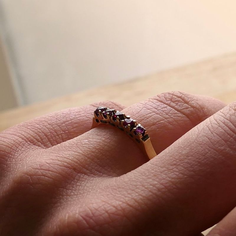 Image 7 of Gold Ring with Ruby