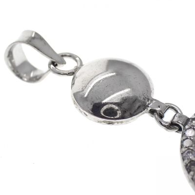 Silver fantasy pendant with zirconia Image 2 of Silver fantasy pendant with zirconia