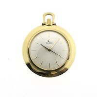 Omega vintage pocket watch 1181SC; 18k yellow gold, caliber 600 'Central Seconds'