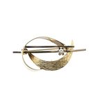 Image 1 of Two-tone fantasy brooch with diamond | 0.05 ct.