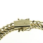 Image 6 of Gold French gourmet link bracelet | 18.5 cm