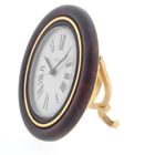 Image 3 of Cartier Baignoire Table Clock/Alarm Clock; Enamel; Mechanical