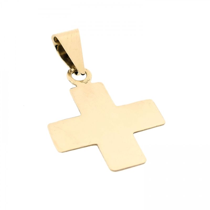 Image 4 of Gold pendant of an isosceles cross