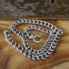 Image 2 of Silver robust gourmet link necklace | 45.5 cm