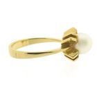 Image 5 of Gold ring with pearl