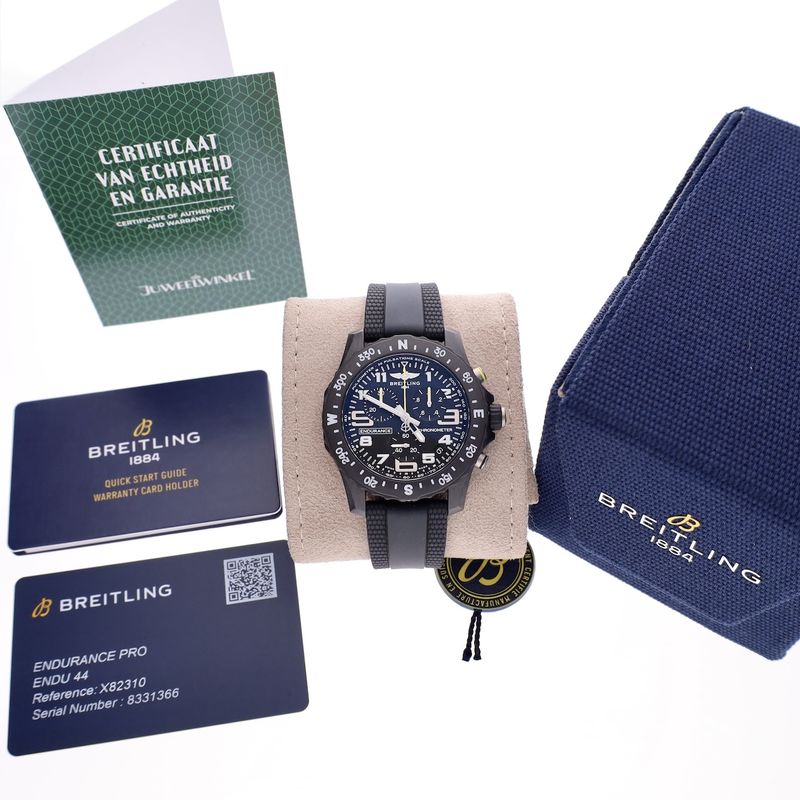 Image 4 of Breitling Endurance Pro 'Black' X82310; Chronograph men's watch