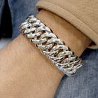 Image 2 of Silver Buddha to Buddha bracelet | 20 cm