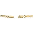 Image 5 of Gold Figaro link chain | 51 cm