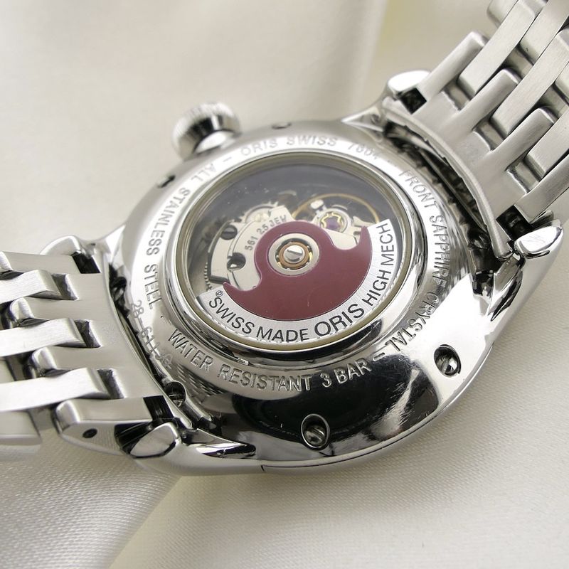 Image 16 of Oris Artelier Date 'Diamonds'; Automatic women's watch