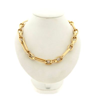 Image 1 of ROOS1835; Rose Gold Necklace with Diamonds; 1.78 ct.