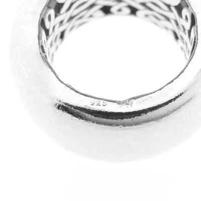 Image 2 of Wide silver ring