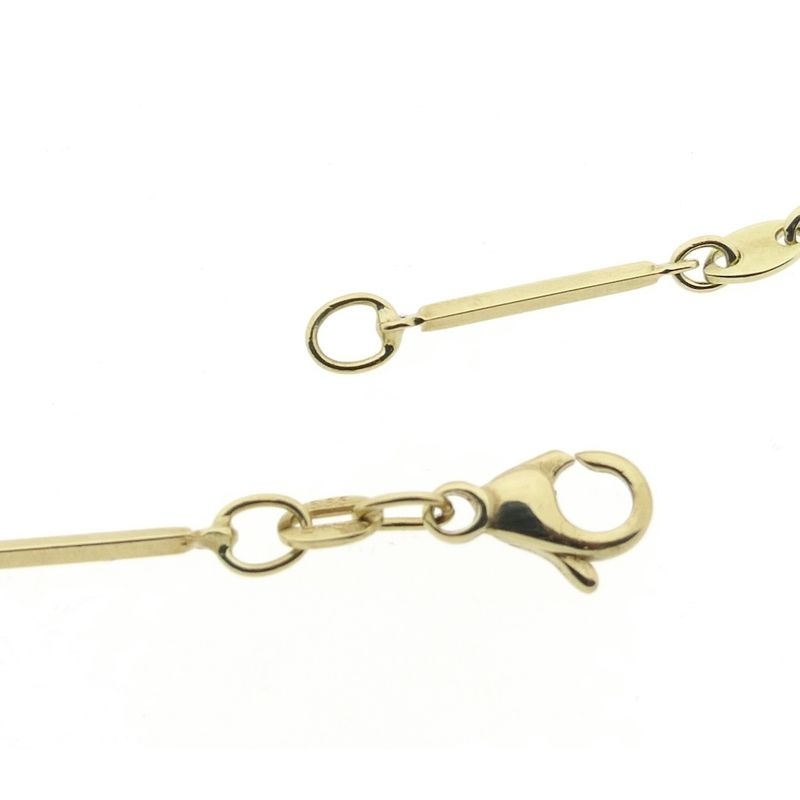Image 6 of Gold chain with bars | 36.5 cm