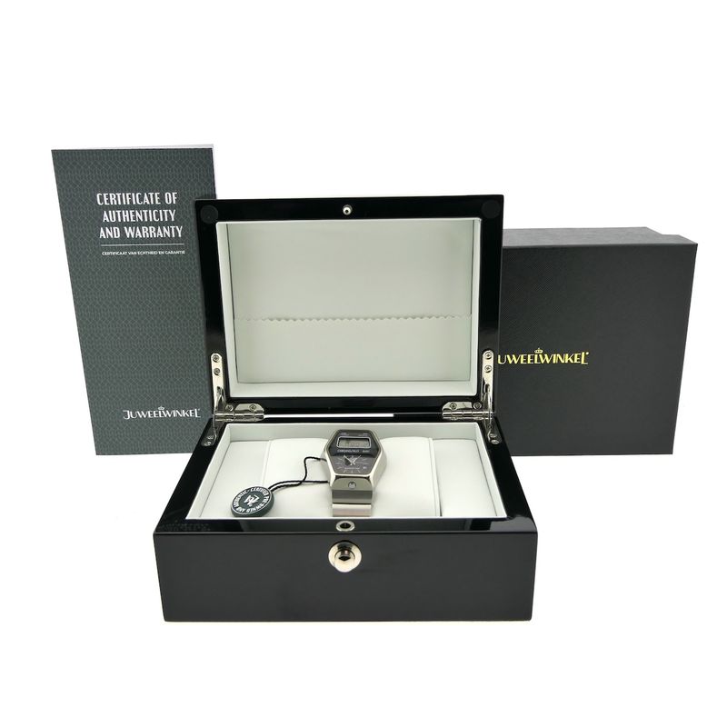 Image 4 of Heuer Manhattan Chronosplit GMT 104.403; Vintage heren horloge