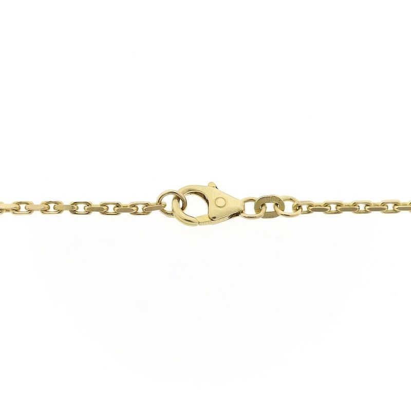 Image 4 of Gold anchor link chain | 75.5 cm