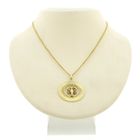 Image 3 of Gold zodiac sign pendant; Cancer