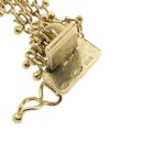 Image 7 of Vintage gold Cleopatra link chain