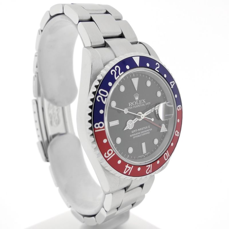 Image 3 of Rolex GMT-Master II 16710; GMT men's watch