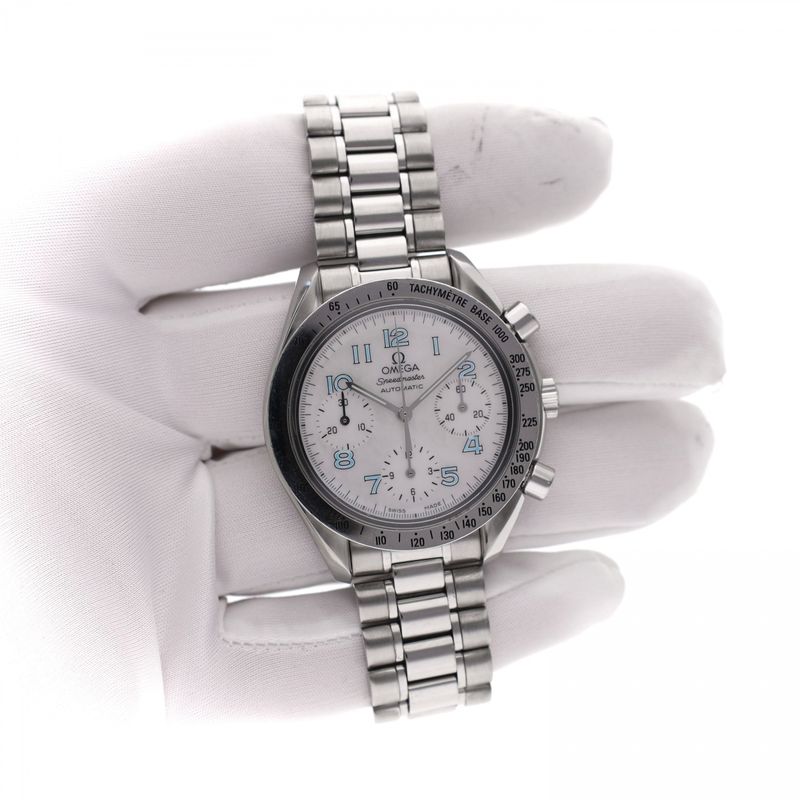 Image 7 of Omega Speedmaster Reduced 'Mother of Pearl' 3802.71.53; Automatic Chronograph