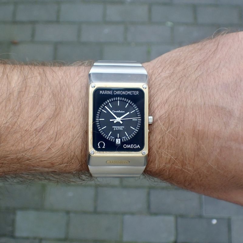 Image 17 of Omega Constellation Marine Chronometer; Unique watch in full set from 1975