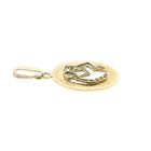 Image 7 of Gold zodiac sign pendant; Aquarius
