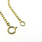 Image 6 of Gold long Venetian link chain