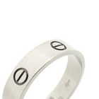 Image 7 of White gold ring; Cartier