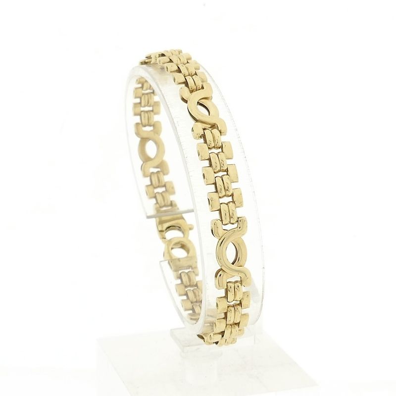 Image 1 of Golden fantasy link bracelet