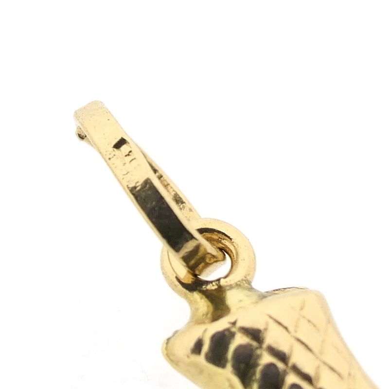 Image 5 of Gold pendant of a revolver.
