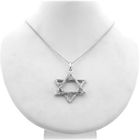 Image 7 of Silver pendant of a Star of David