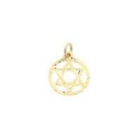 Gold pendant of a Star of David