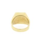 Image 4 of Gold men's signet ring with onyx